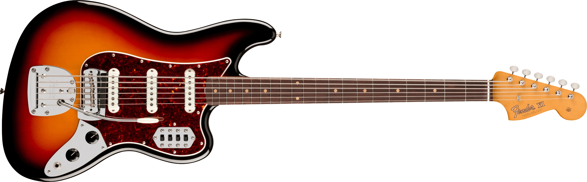 Fender Vintera® III Early '60s Bass VI - 3-Color Sunburst